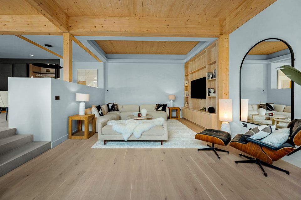 The living room of the O House, 10 Palmerston Villas, Dublin 6